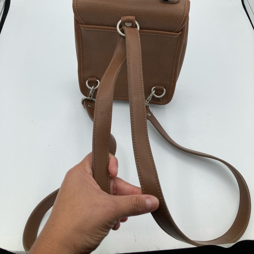VINTAGE ESPRIT MINIBACKPACK BROWN - Picture 7 of 8